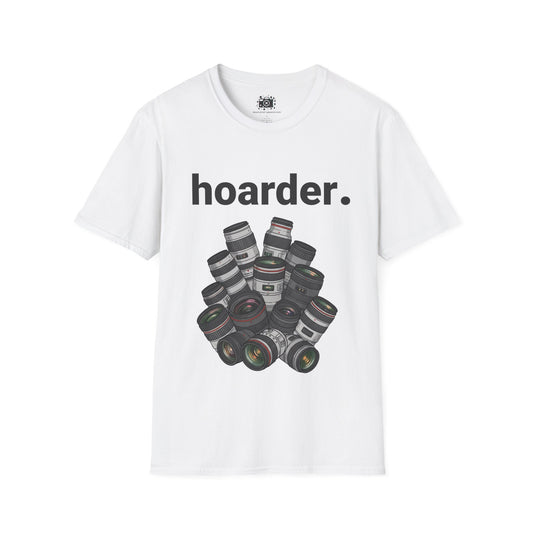 "Hoarder" Shirt for Camera Lens Hoarders