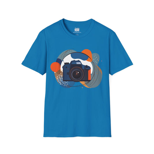 Modern Art Camera Design Shirt