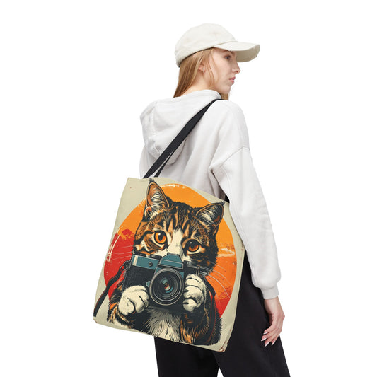 Kitty Photographer Tote Bag